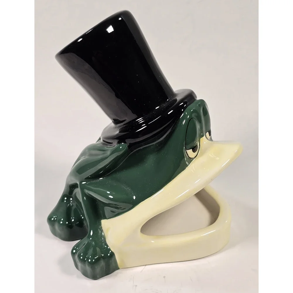 Vintage 1994 Warner Brothers MIchigan J. Frog Ceramic Scrubbie/Sponge Holder